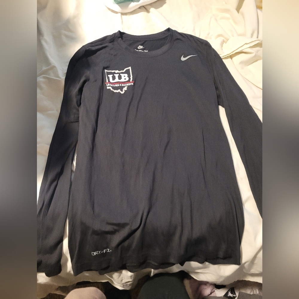 Nike Men's OSU Black Sleeve Shirt